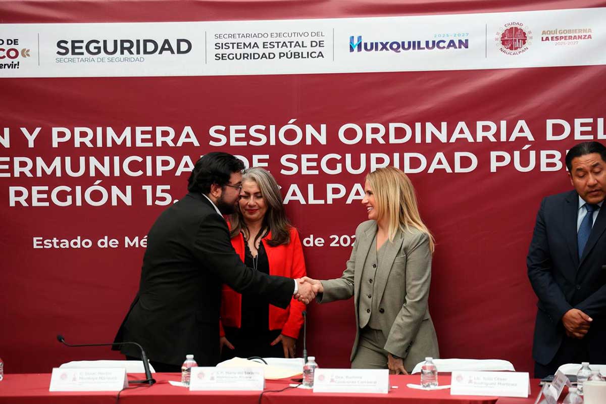 Romina Contreras asume la vicepresidencia del Consejo Intermunicipal de Seguridad Pública Región XV