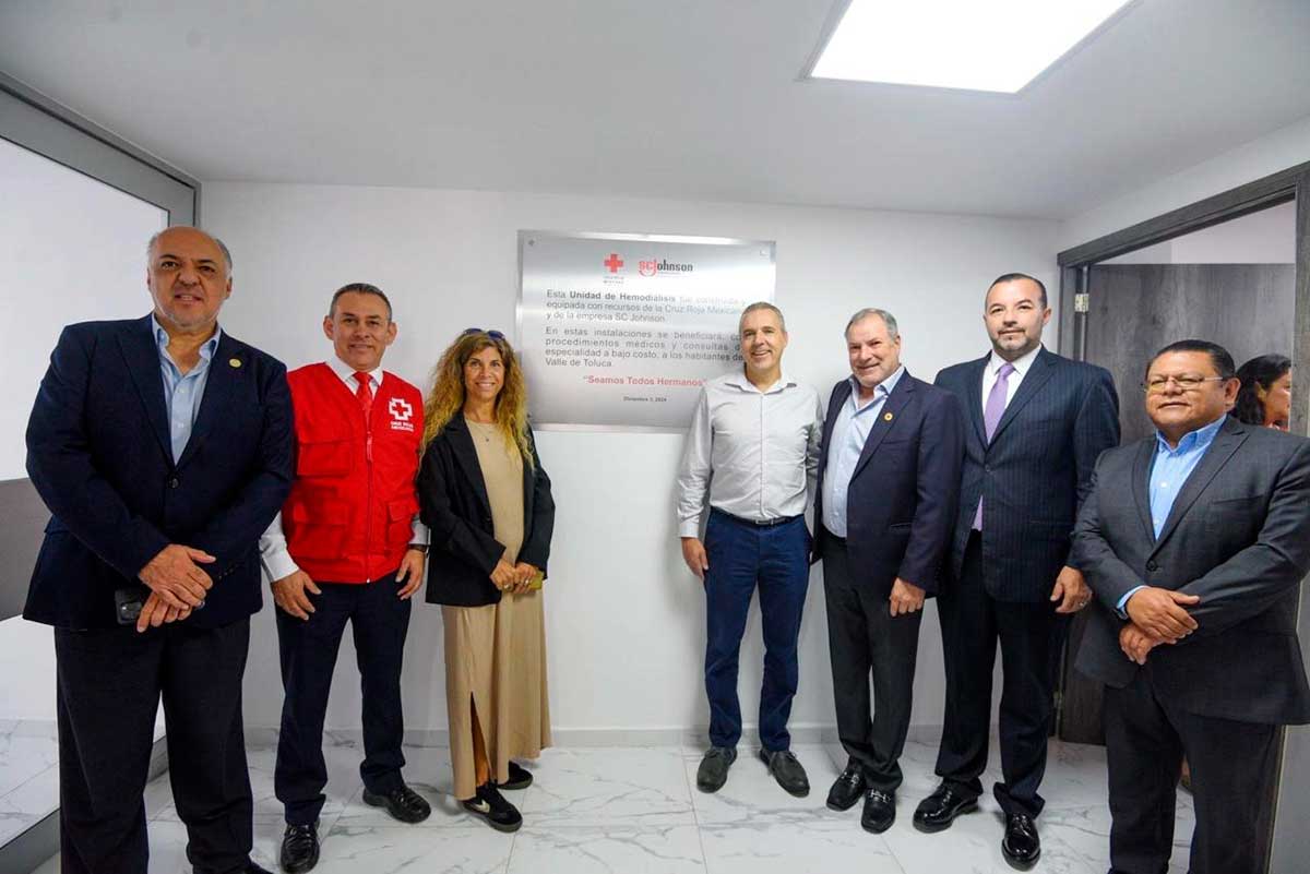 SC Johnson apoya la ampliación y modernización del Hospital de Cruz Roja en Toluca