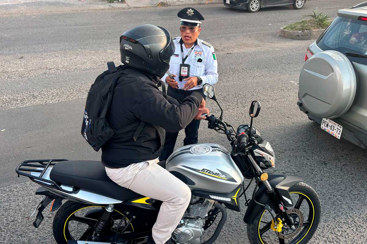 Toluca asegura tres motocicletas y detiene a dos personas en operativos de inspección