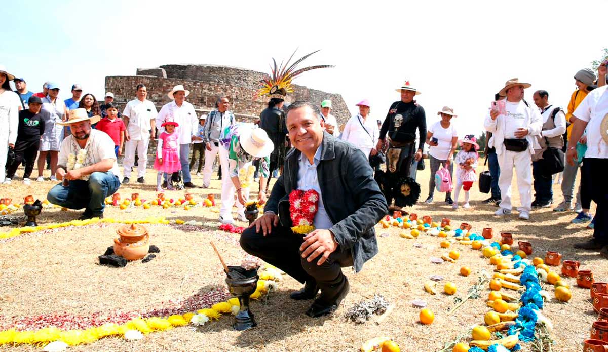 Toluca Celebra el Equinoccio de Primavera con la Ceremonia del Fuego Nuevo en Calixtlahuaca