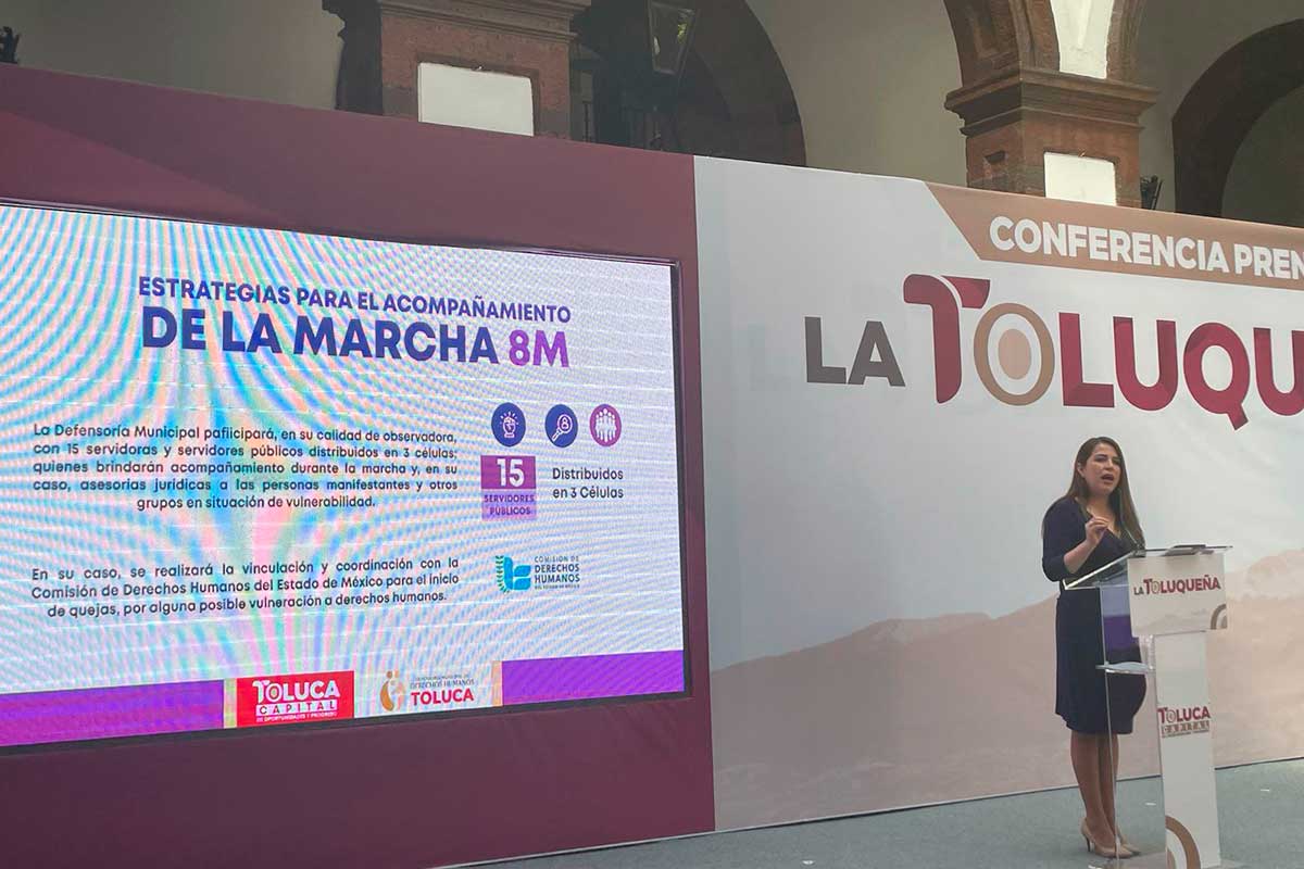 El gobierno municipal se prepara para la marcha del 8M.