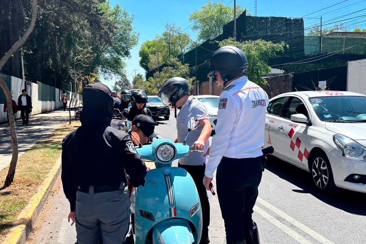 Toluca implementa operativos Conduce sin Alcohol, Moto Segura y Verificación Vehicular para mejorar la seguridad vial