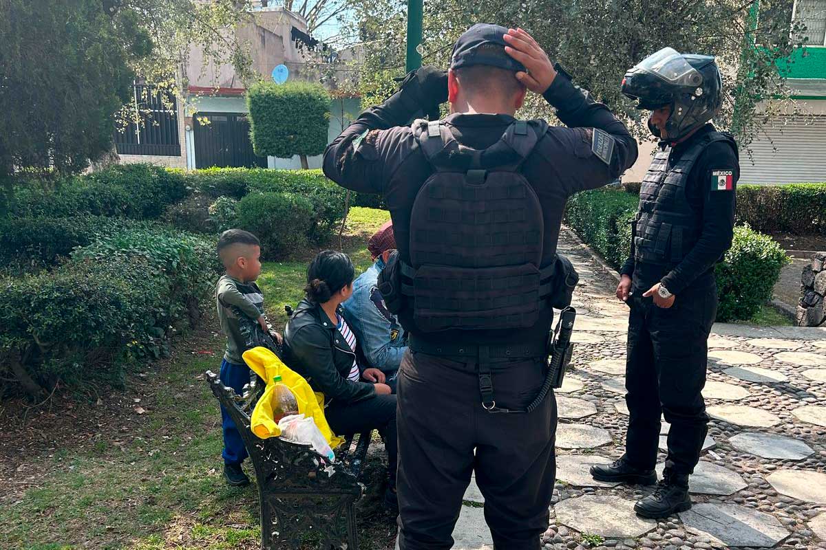 Toluca refuerza operativos de seguridad para reducir el delito y el comercio informal.