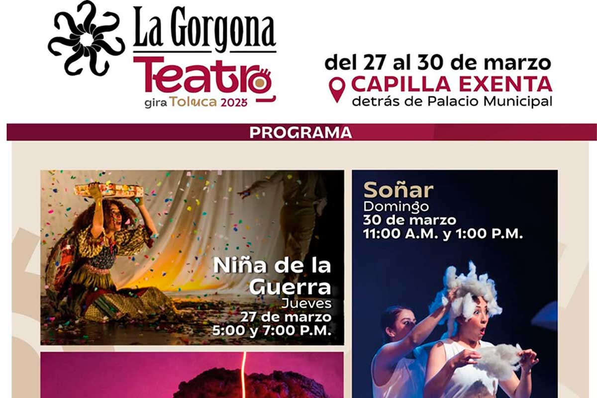 ¡Toluca se llena de magia! Festival de teatro gratuito para toda la familia