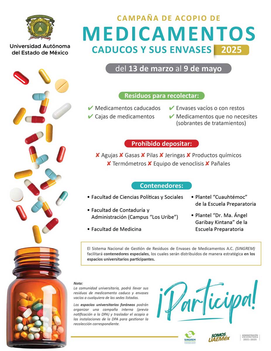 Campaña de Acopio de Medicamentos.