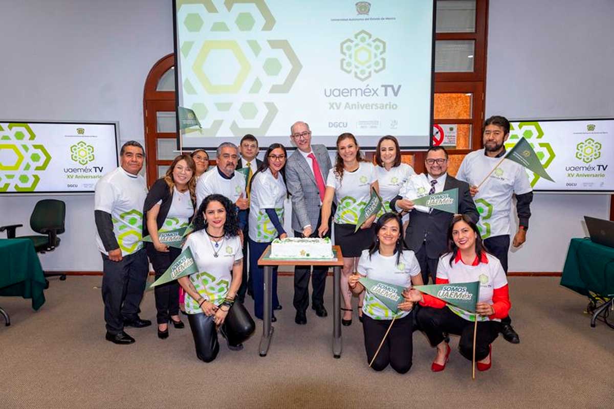 UAEMéx TV celebra 15 años de conectar la universidad con la sociedad a través de la pantalla