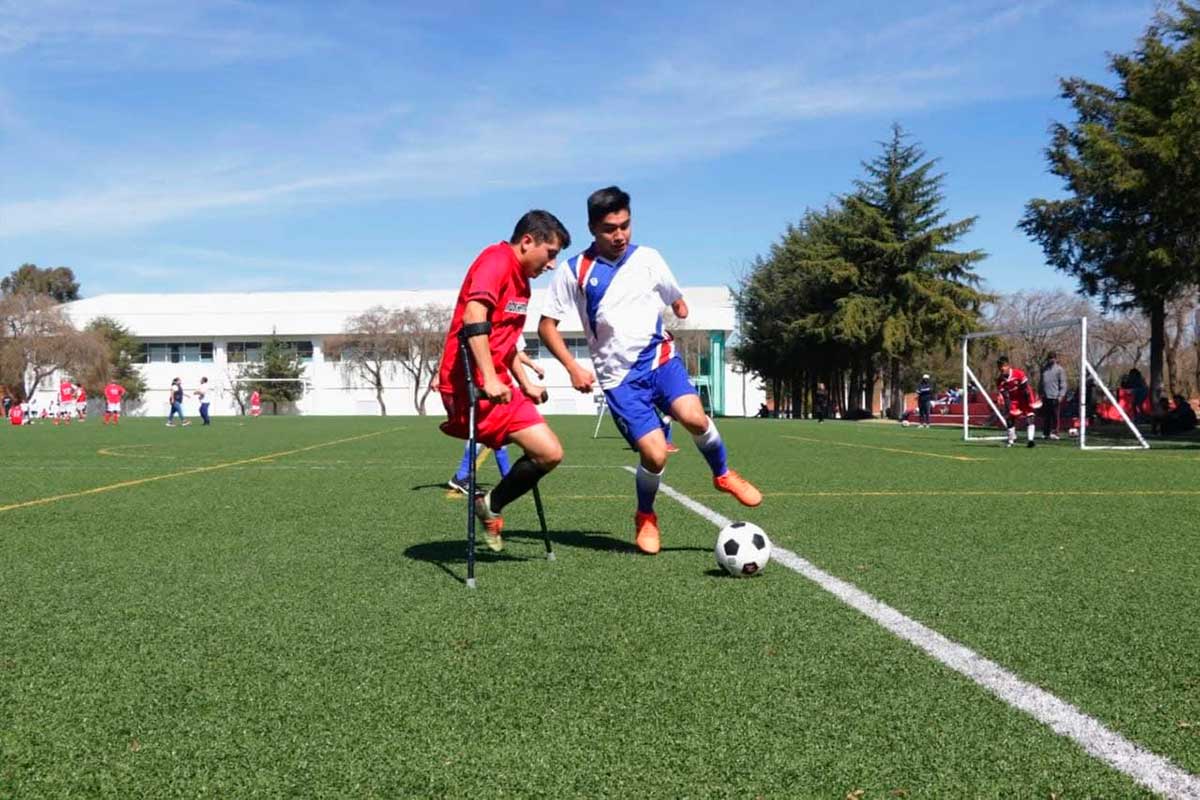 Vive el fútbol inclusivo: Clase muestra de fútbol adaptado en Zinacantepec