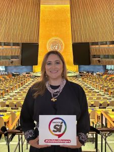 Ana Muñiz Neyra en la ONU 4