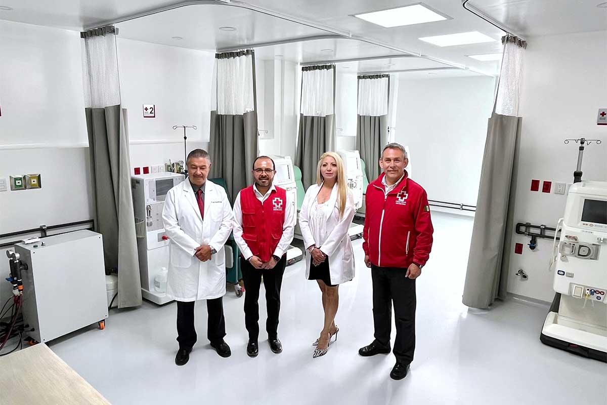 La Cruz Roja Toluca recibe visita de la Secretaria de Salud
