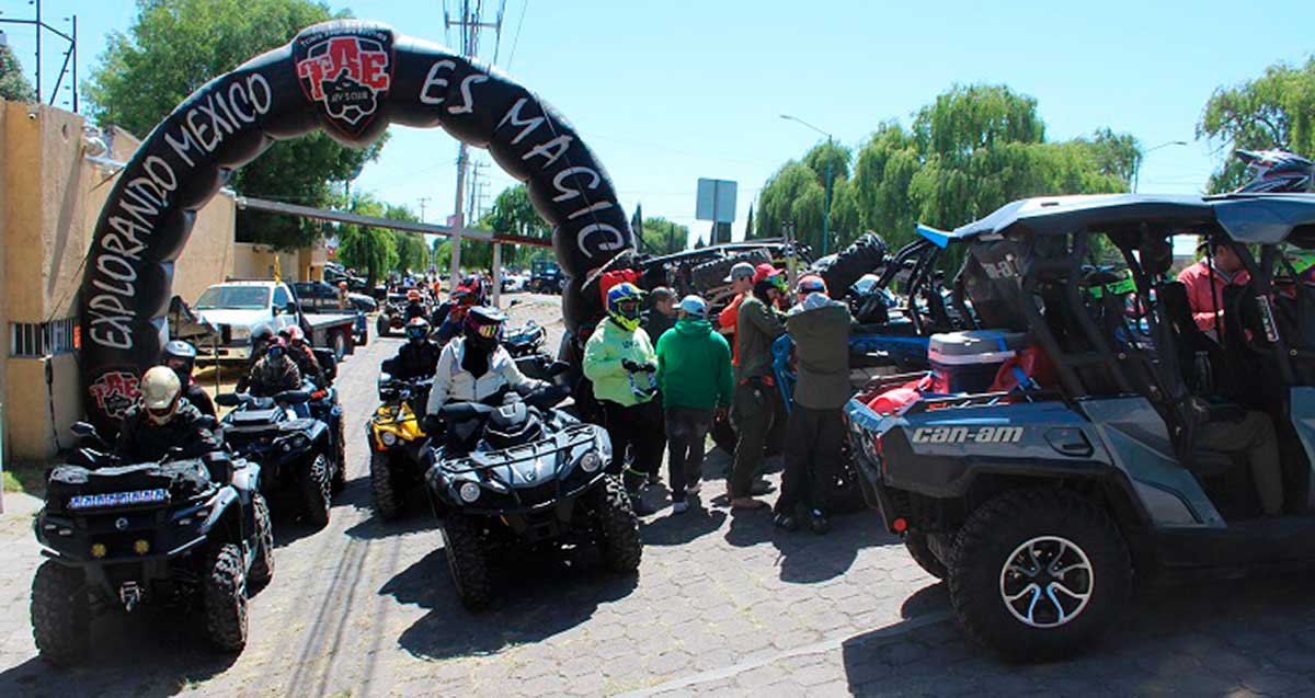 Arranca la Ruta Minera 4x4 de Toluca a Sultepec.