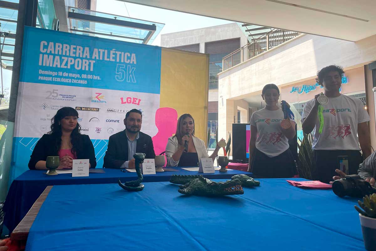 Invitan a Carrera Atlética en el Parque de Zacango.