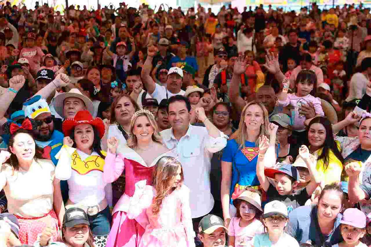 Celebración del Día del Niño en Huixquilucan