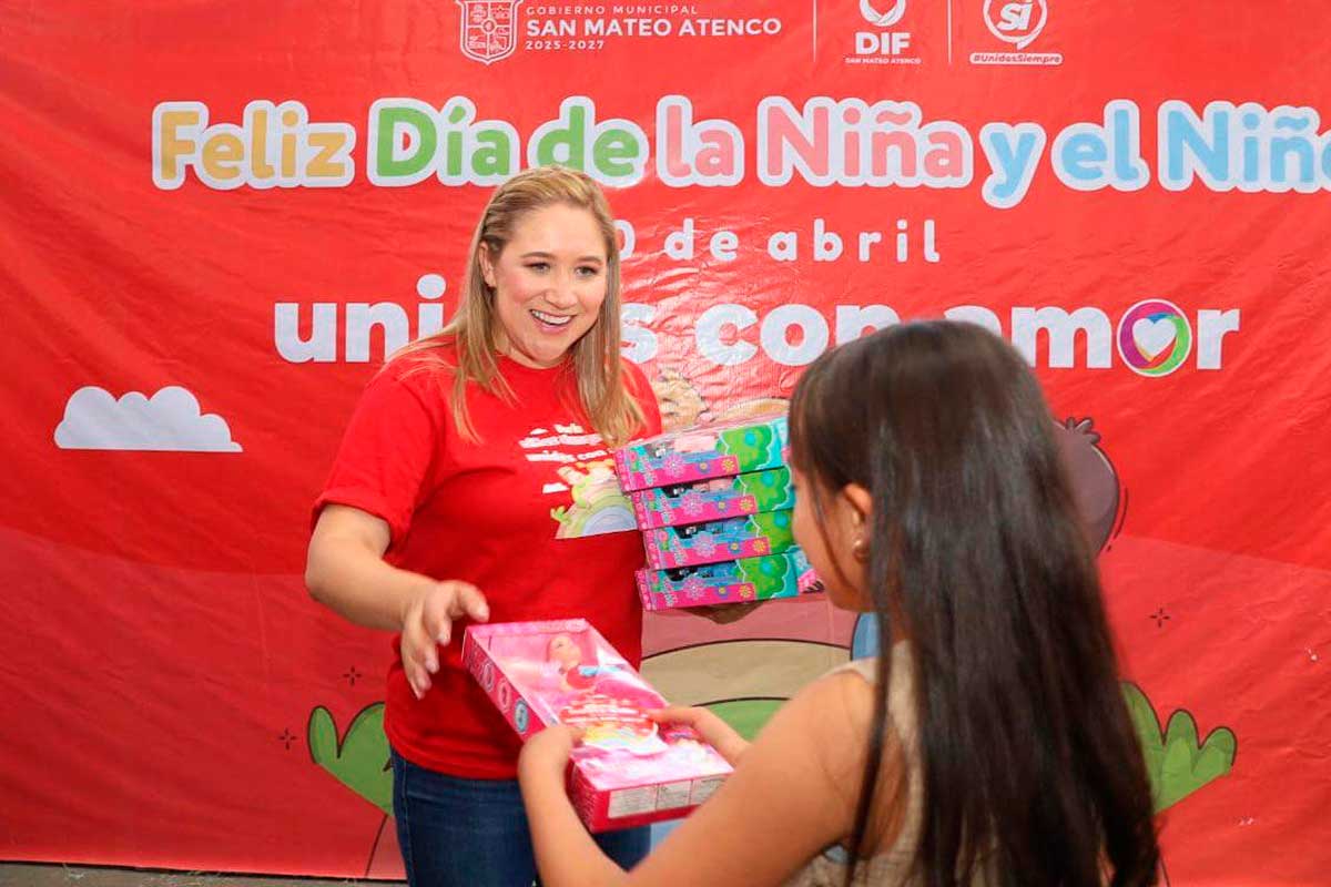 Más de 12 mil sonrisas: San Mateo Atenco celebra a lo grande el Día de la Niña y el Niño