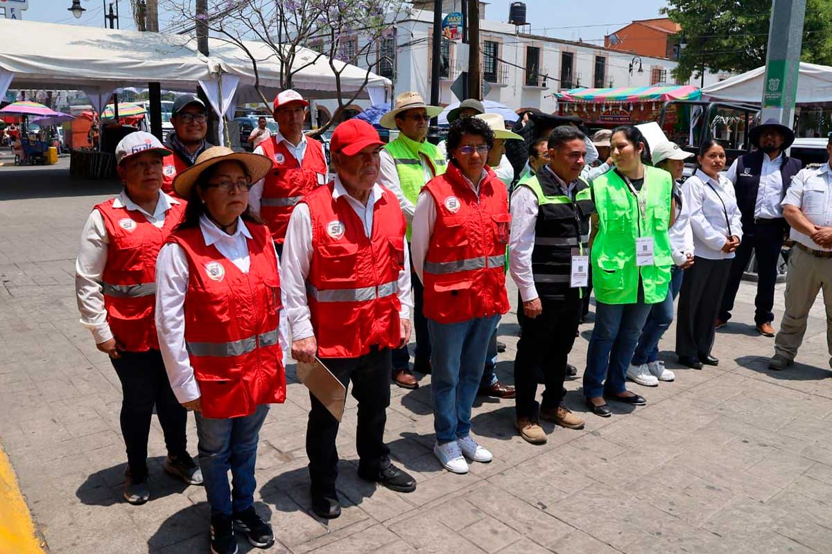 San Mateo Atenco reporta saldo blanco por festividades de Semana Santa 2025.