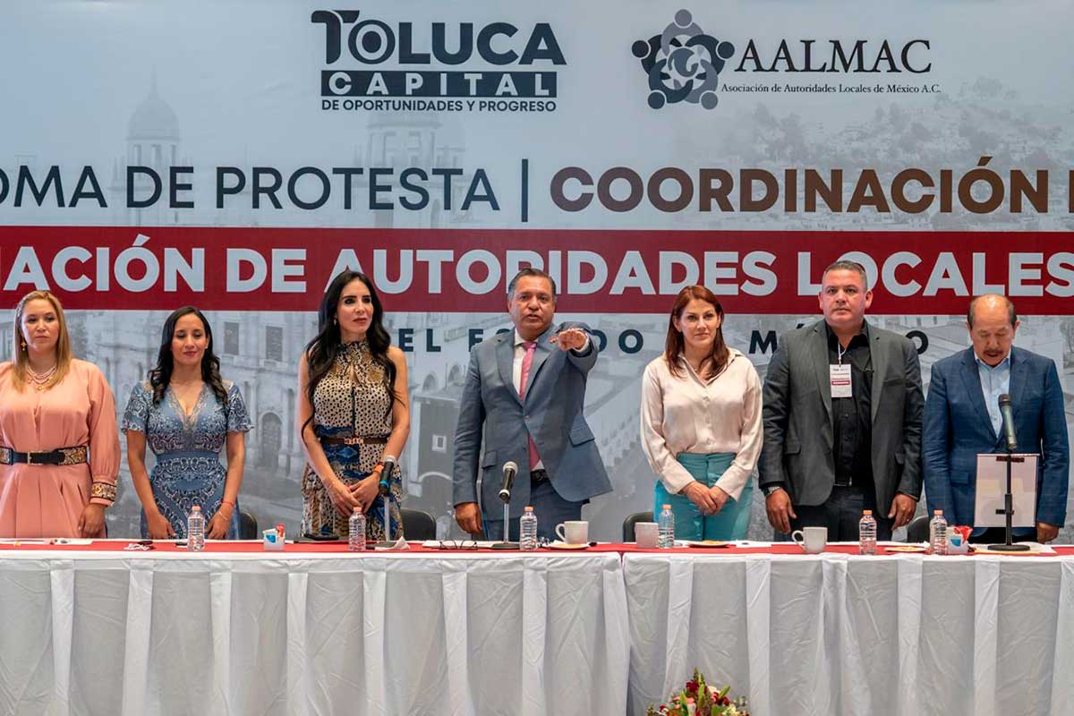 Ricardo Moreno asume coordinación estatal de AALMAC y promete impulsar ciudades inteligentes en el Edoméx