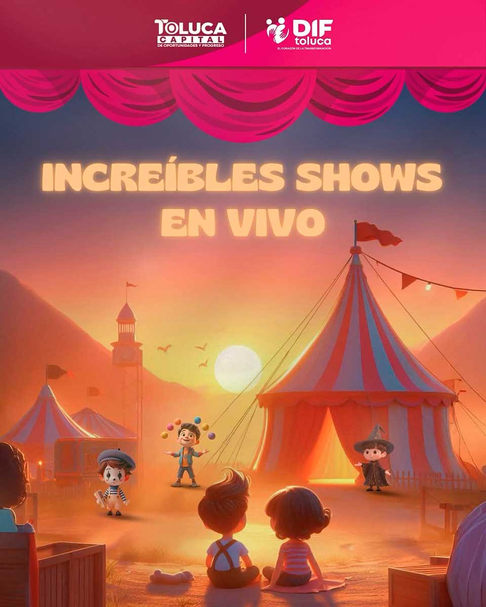 Gobierno de Toluca invita a los niños y niñas a celebrar disfrazados.