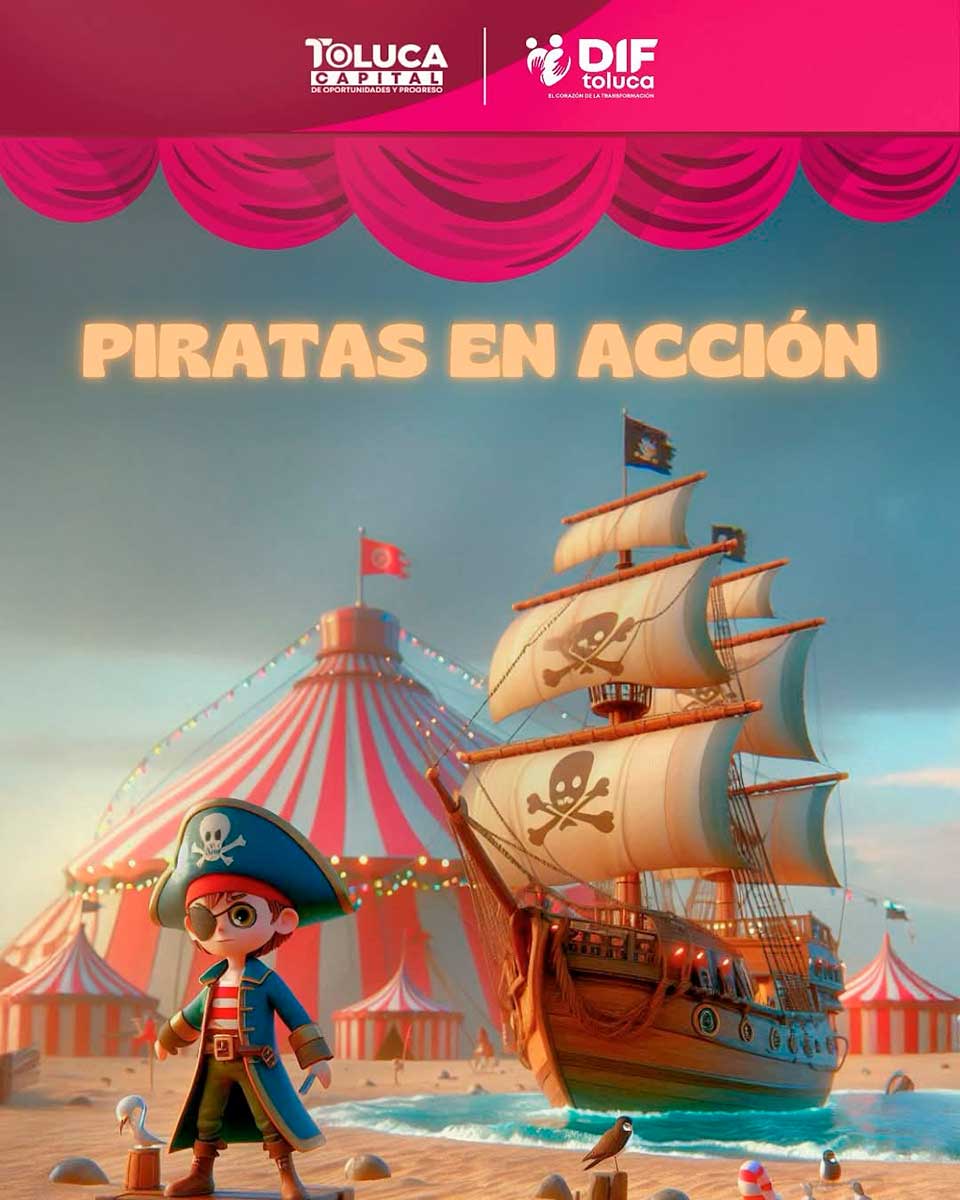 El gobierno de Toluca y el DIF Toluca invitan a festejar el Día del Niño.