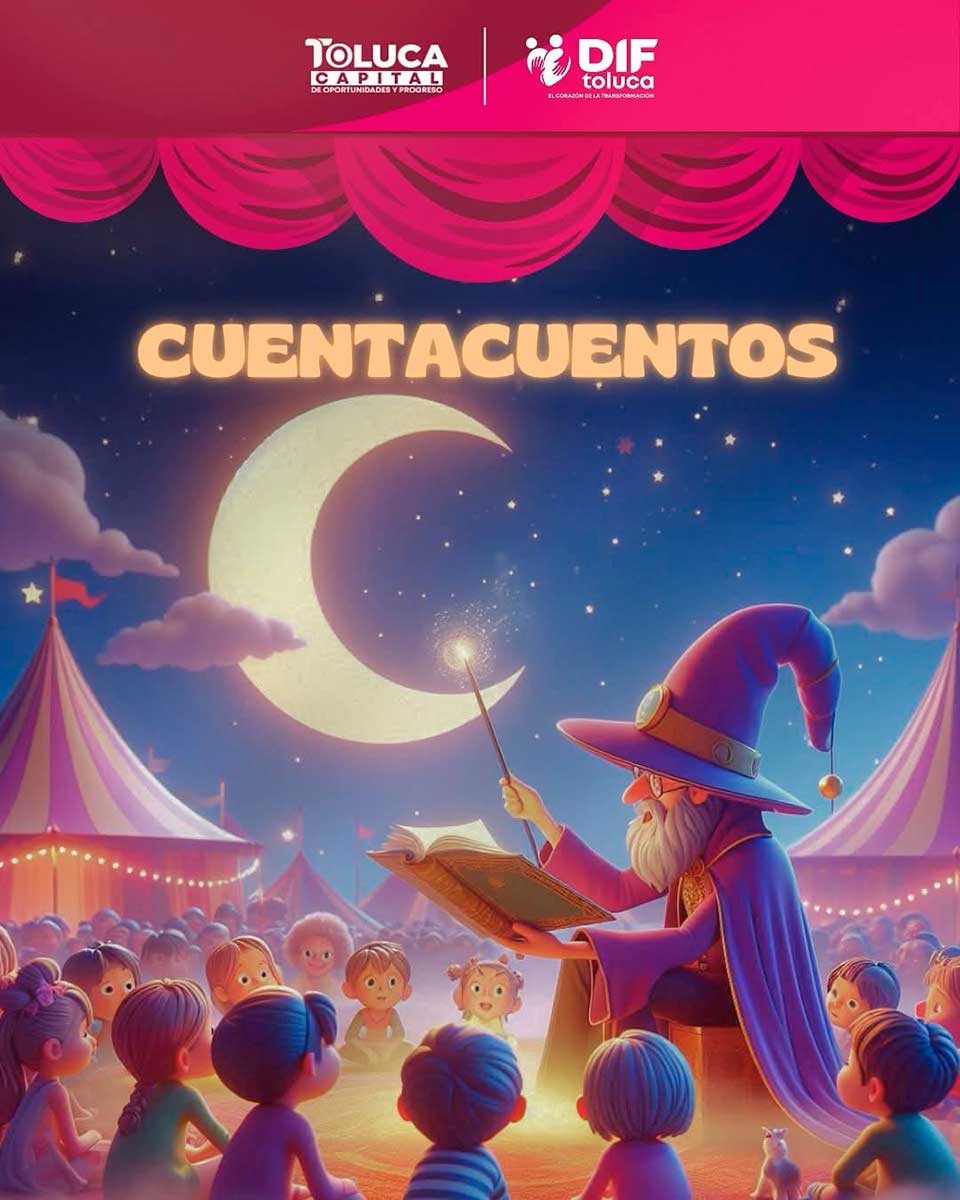 El gobierno de Toluca y el DIF Toluca invitan a festejar el Día del Niño.