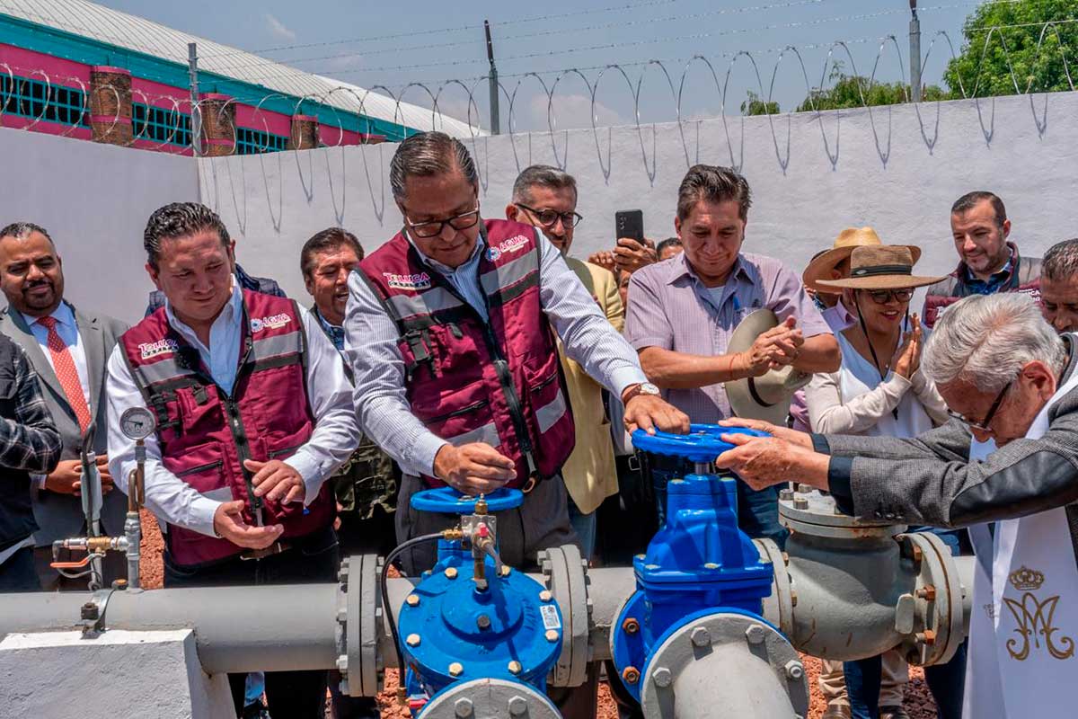 Toluca entrega el Pozo Mercado Juárez y mejora el abasto de agua para más de 20 mil personas