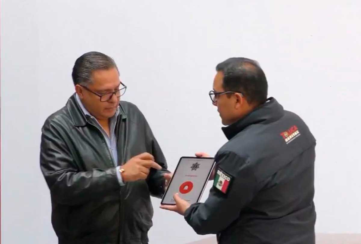 Toluca presenta su nuevo botón de pánico.