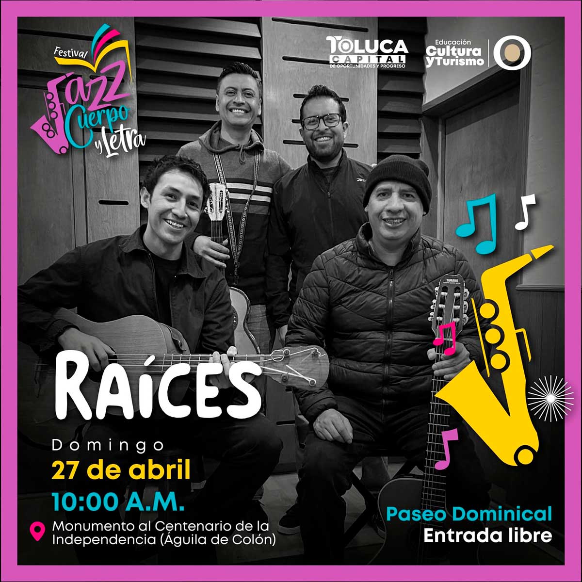 Toluca invita a festival.