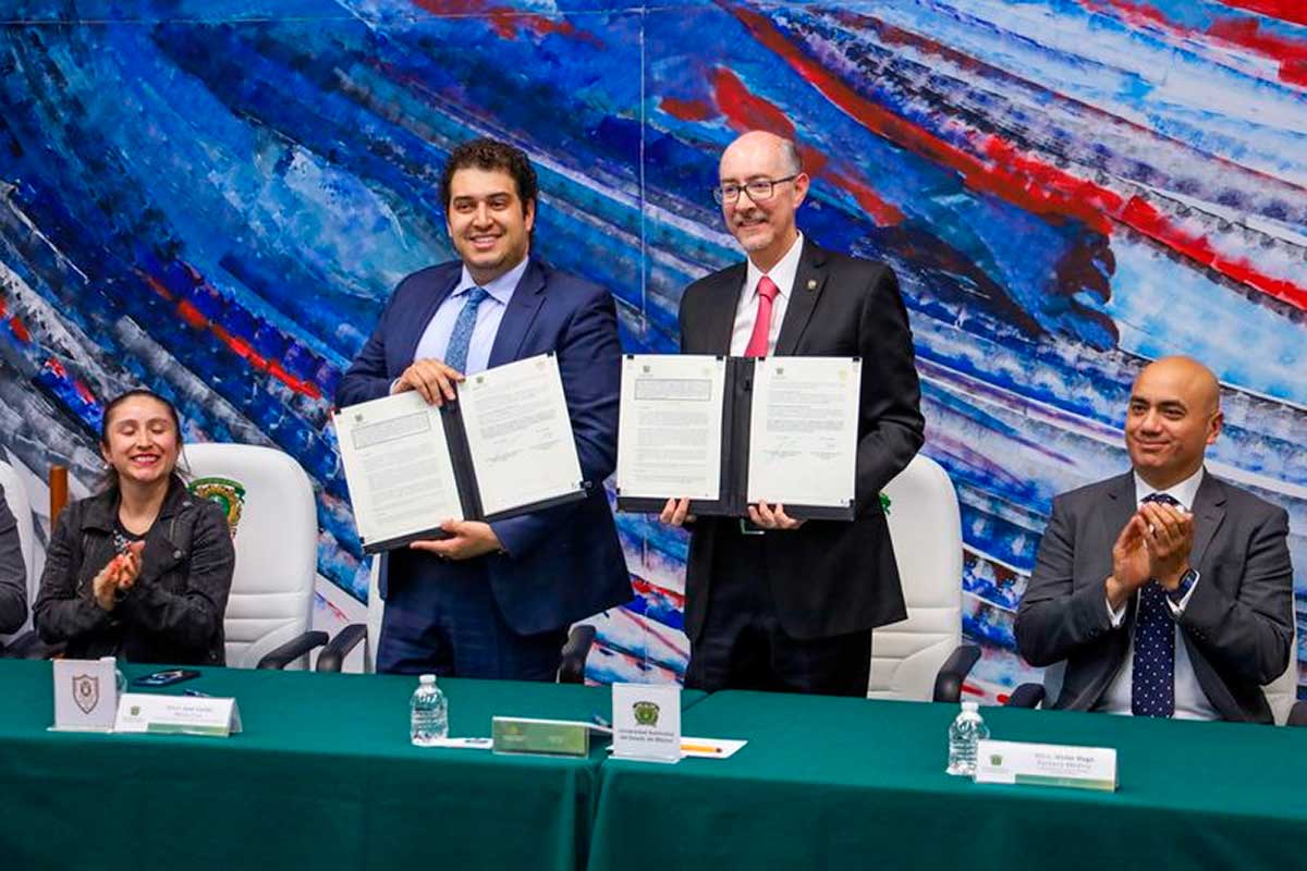 UAEMéx y Colegio de Abogados del Edoméx impulsan la formación jurídica con nuevo convenio de colaboración