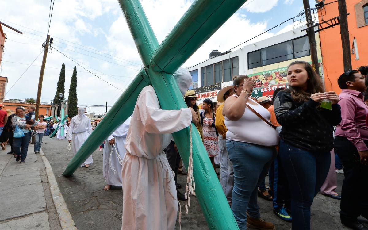 viacrucis semana santa 2025 zinacantepec