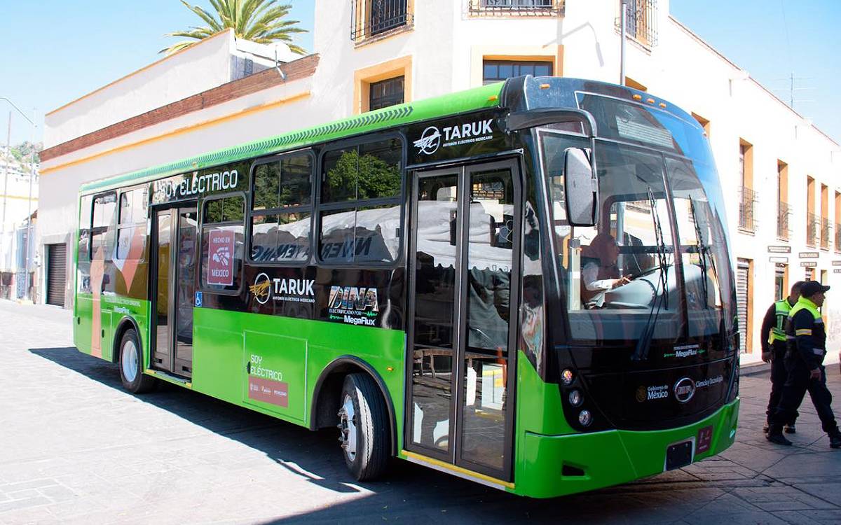 nuevo camion electrico en edomex