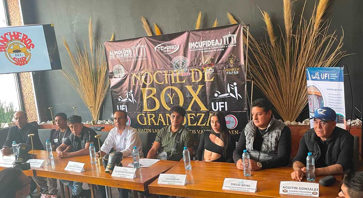 Almoloya de Juárez vivirá su primera función profesional de boxeo el 27 de mayo