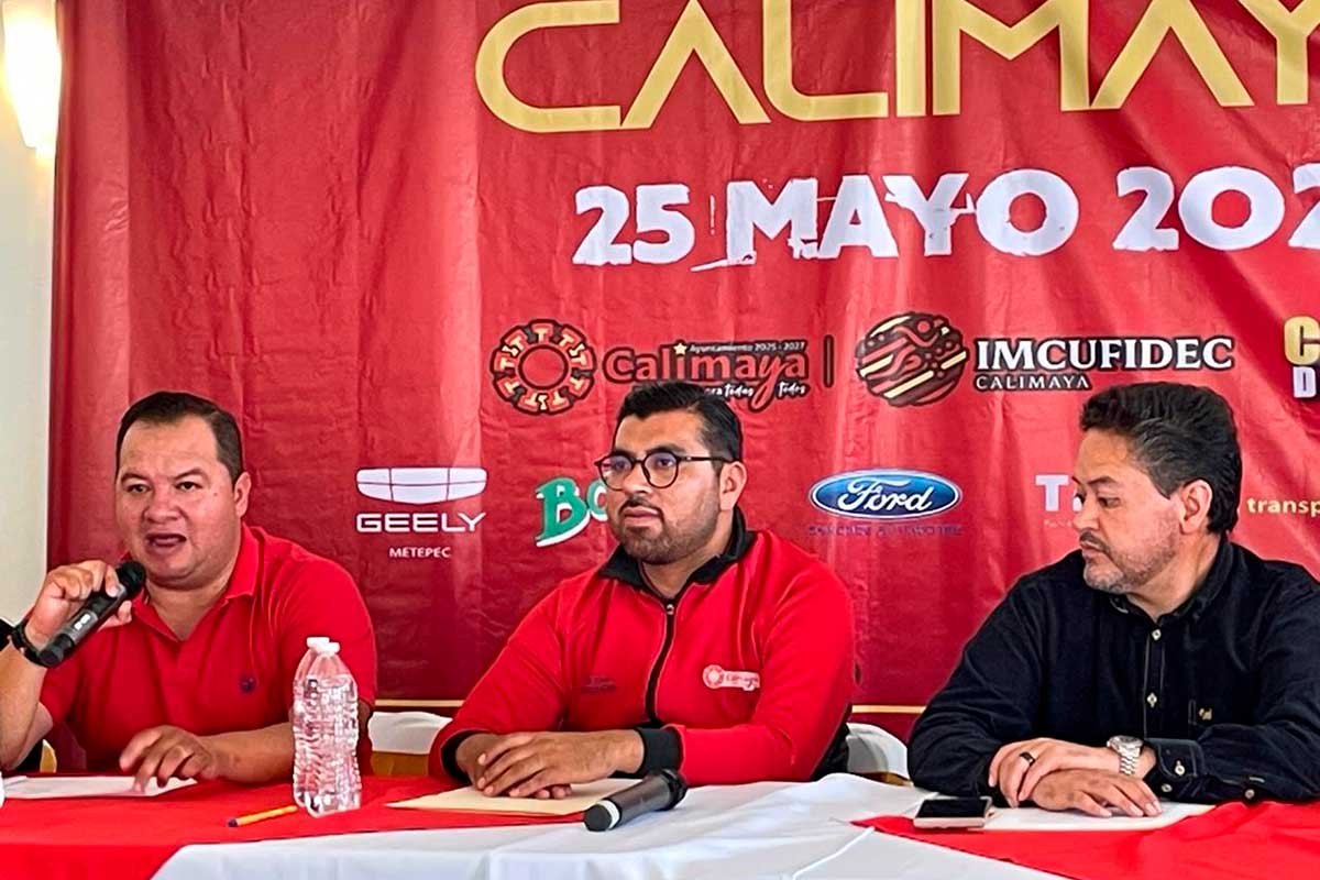 Calimaya organiza Medio Maratón.