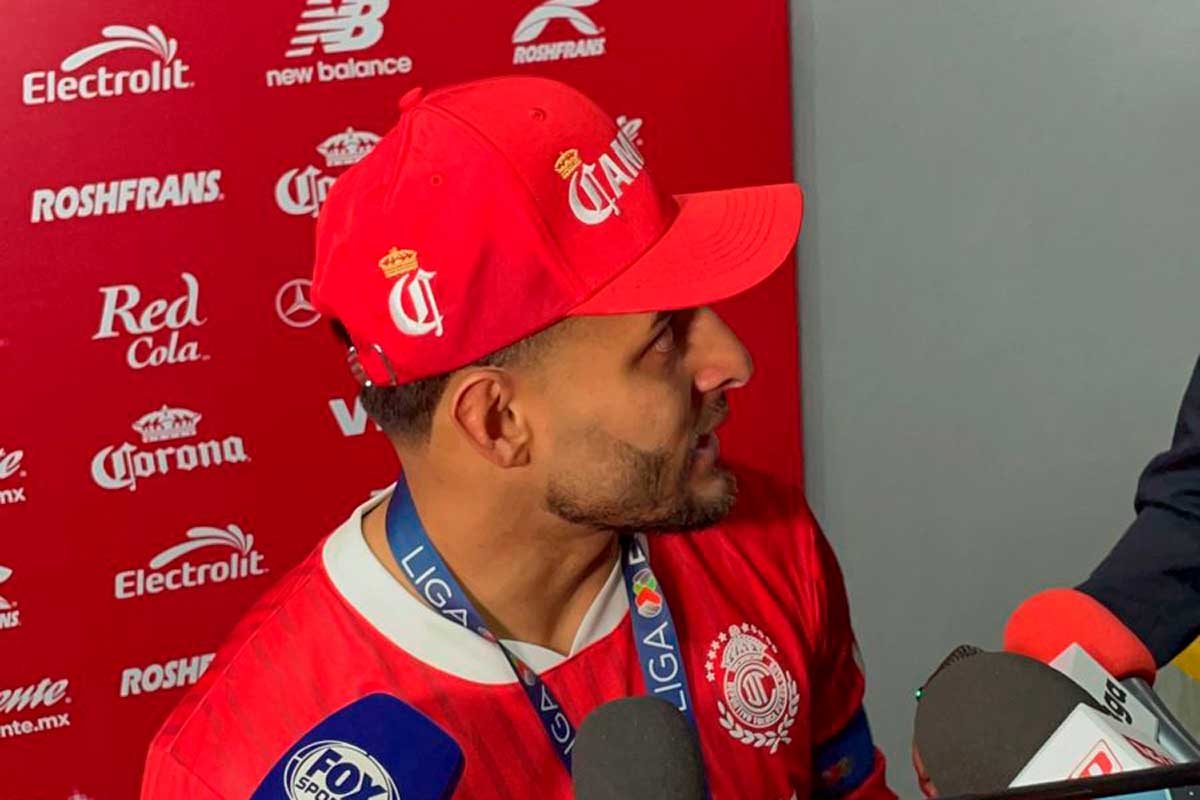 Euforia en el Toluca por conquistar el campeonato del futbol mexicano.