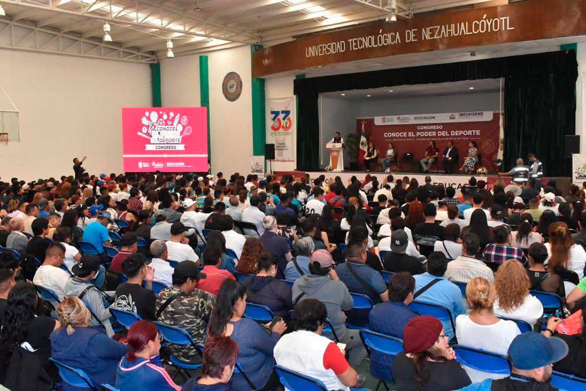 Evento para fometar la cultura física en Edoméx.