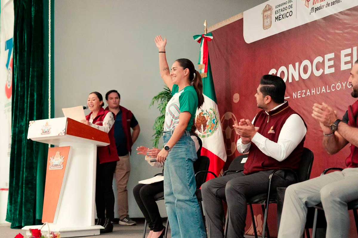 Deportistas mexiquenses en los Congresos Deportivos del Estado de México.