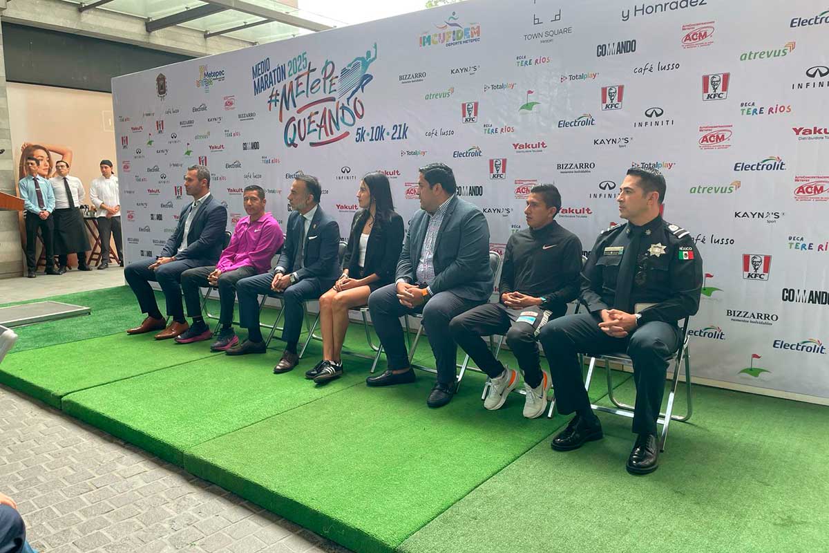 Metepec anuncia el MEdio Maratón Metepequeando 2025.