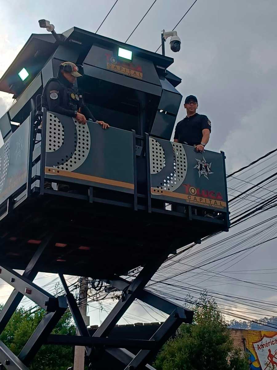 La capital mexiquense implementa operativo de seguridad por partido de Toluca vs Tigres.