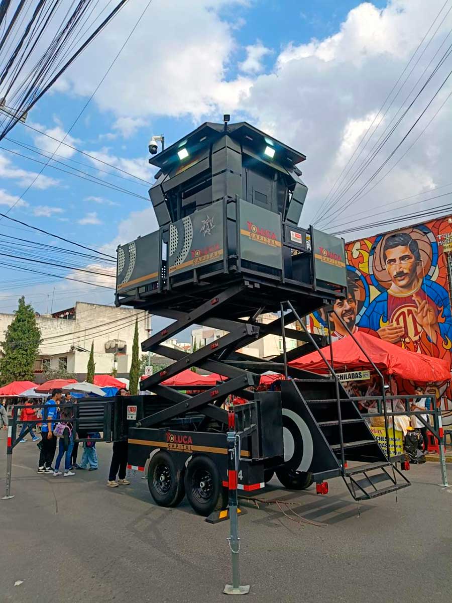 La capital mexiquense implementa operativo de seguridad por partido de Toluca vs Tigres.