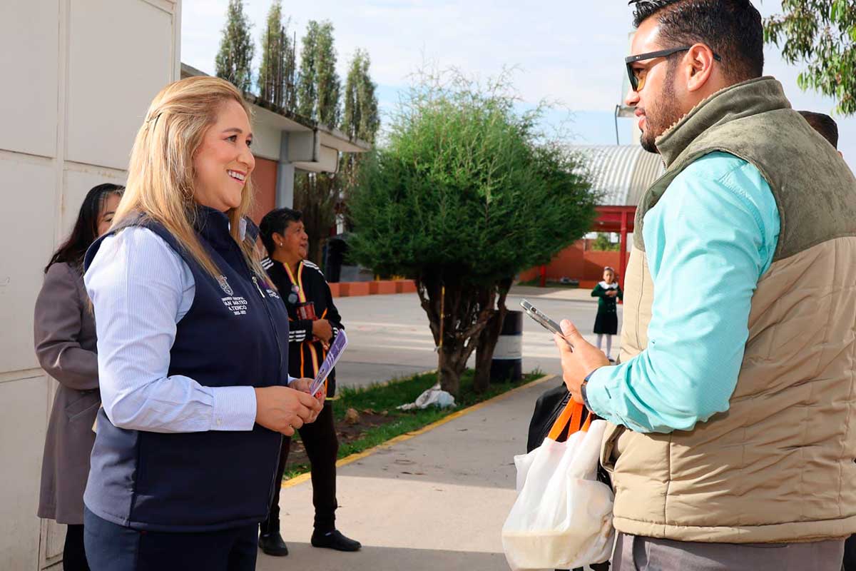 Gobierno de San Mateo Atenco lucha contra la violencia de género.