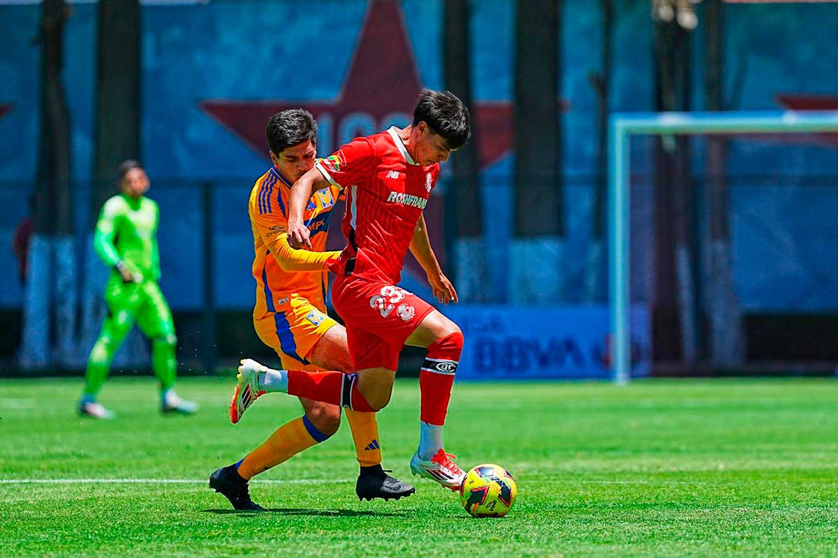 Tigres derrota a Toluca en la ida de la Final Sub-19 y acaricia el título del Clausura 2025