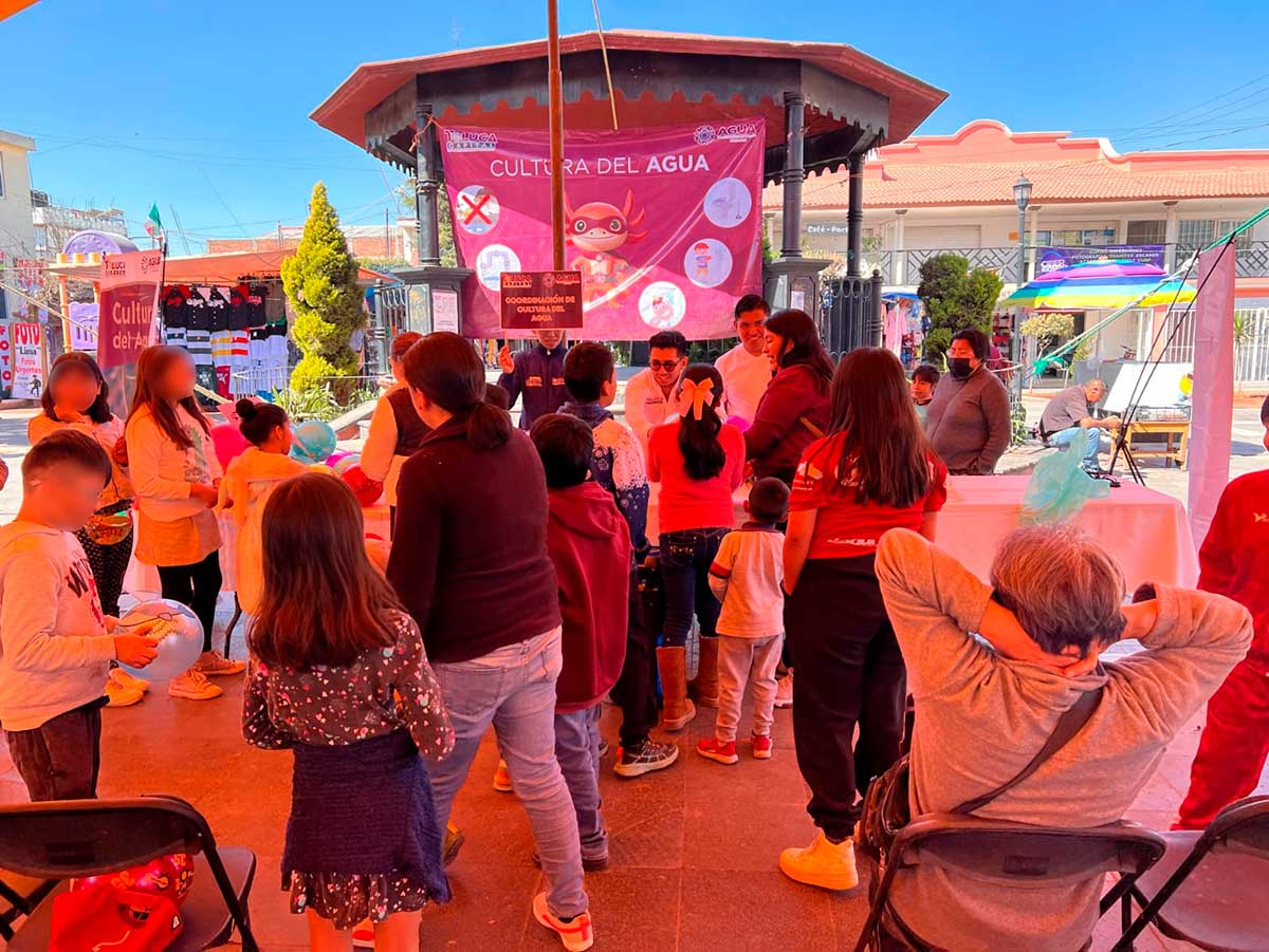 Toluca acerca educación del agua a delegaciones con la actividad "Ruta por el Agua".