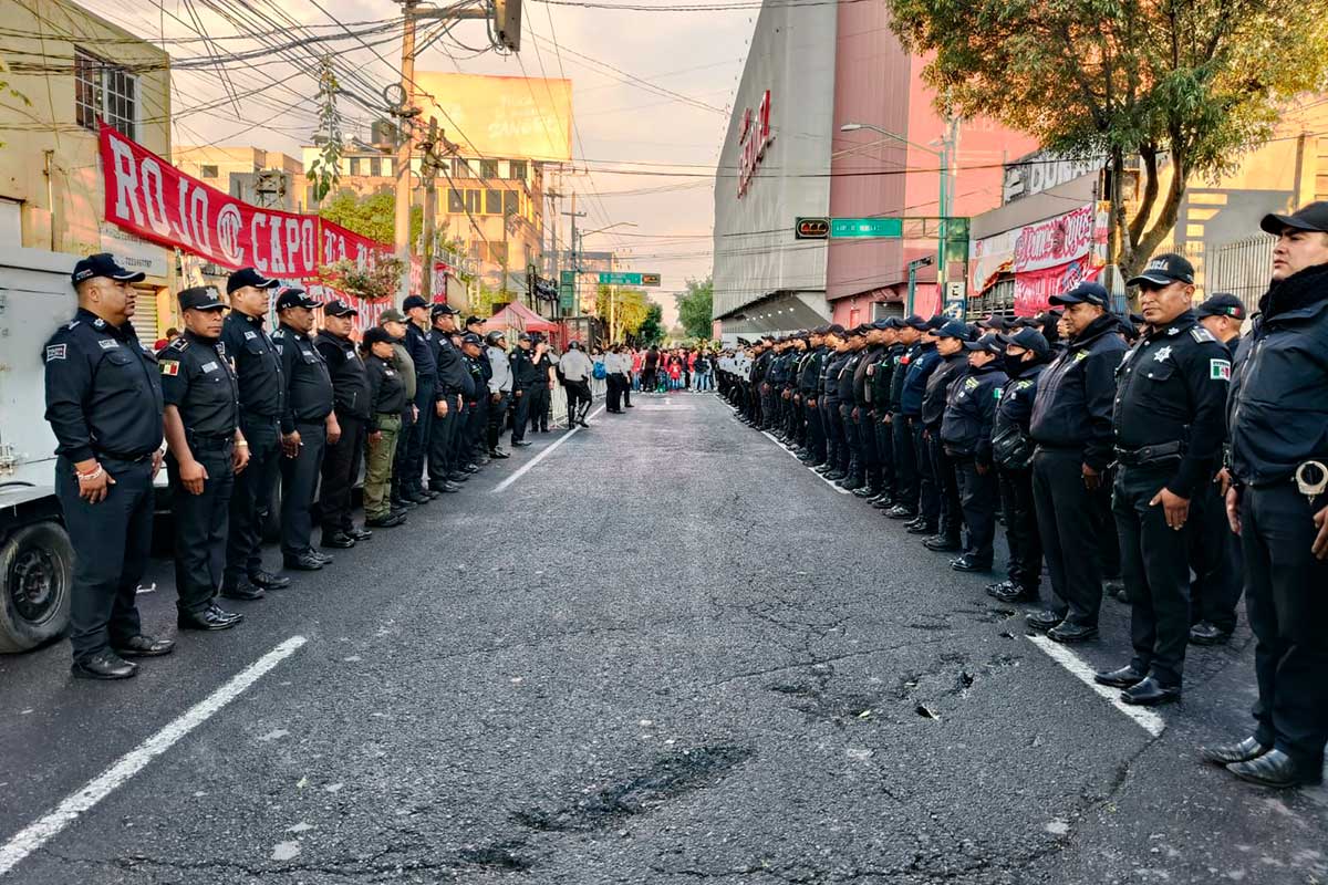 Toluca blinda el Estadio Nemesio Diez con operativo de seguridad para proteger a 30 mil aficionados