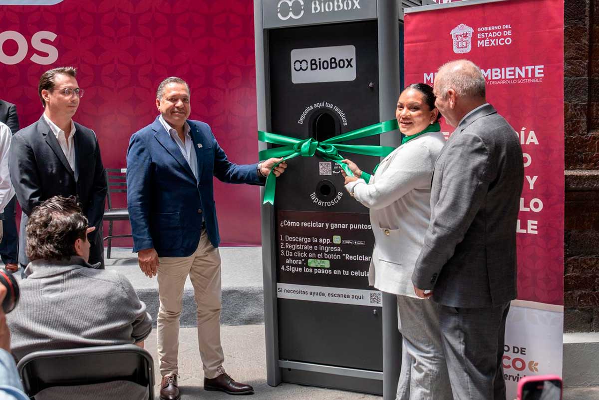 Toluca estrena la primera máquina inteligente de reciclaje en Edoméx y avanza hacia un futuro verde