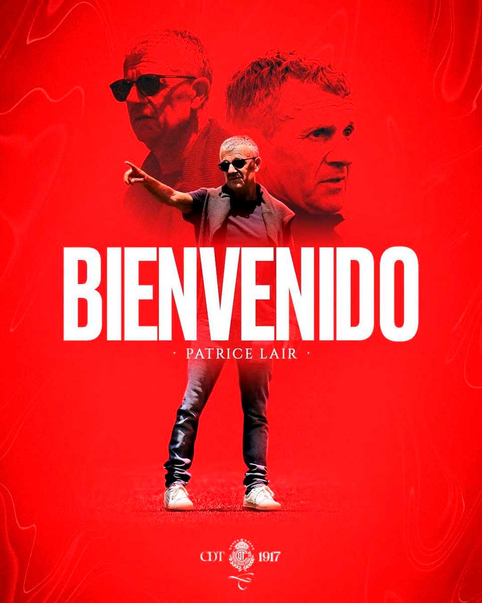 Patrice Lair nuevo director técnico de Toluca Femenil.