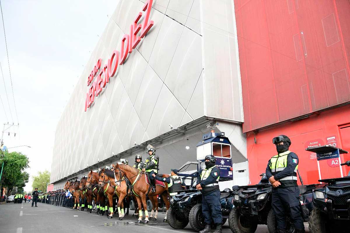 Toluca implementará operativo de seguridad por patido de Toluca contra Tigres en el Nemesio Diez.