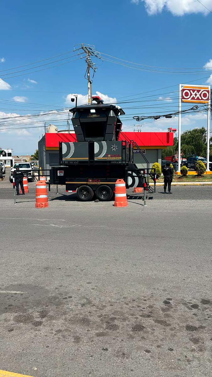 Toluca adquiere torres de videovigilancia.