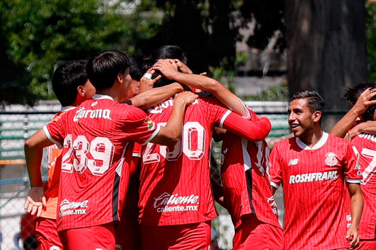 Toluca Sub 19 remonta con goleada y va por el título ante Tigres