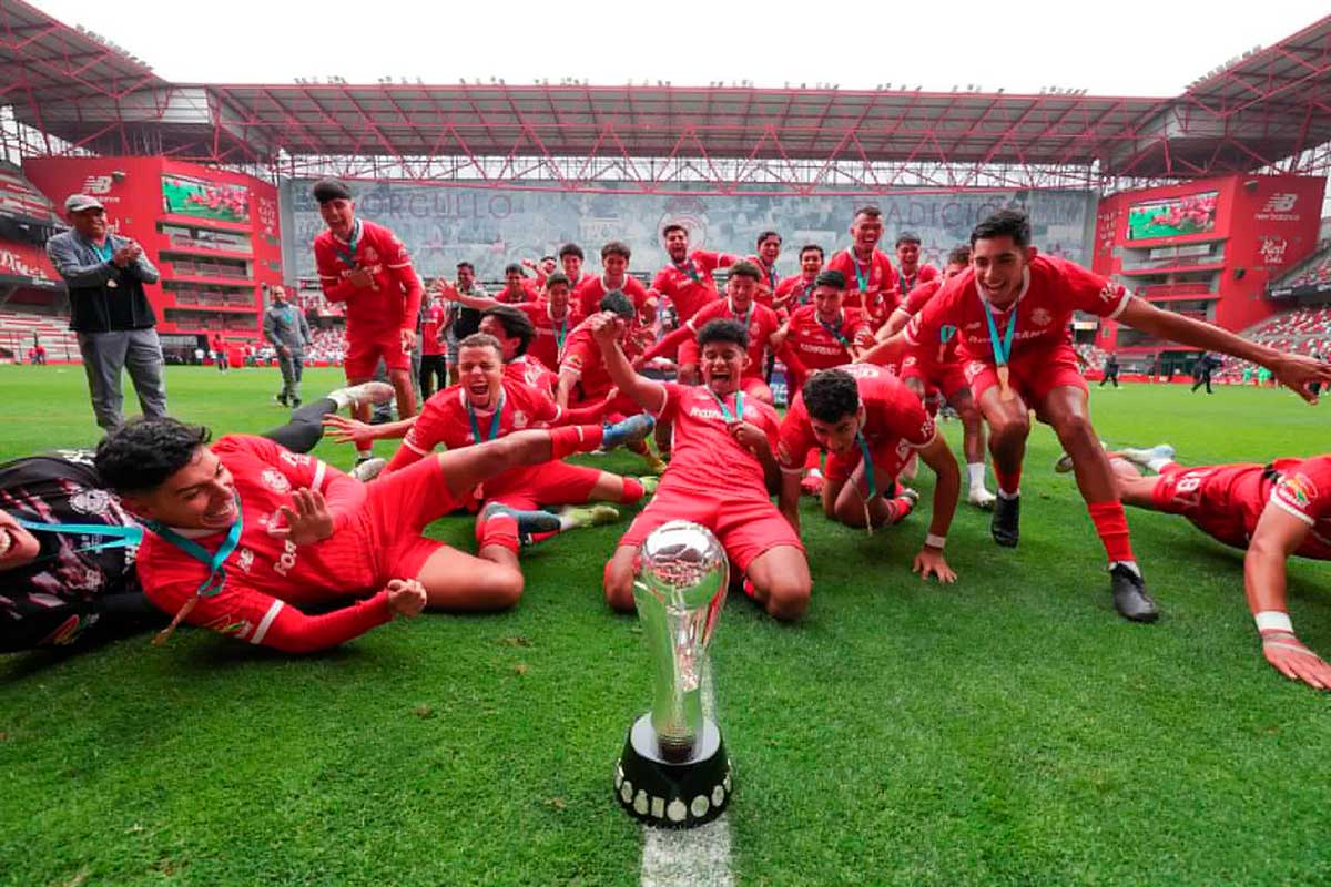 Toluca Sub-23 conquista el Clausura 2025 con goleada en la gran final