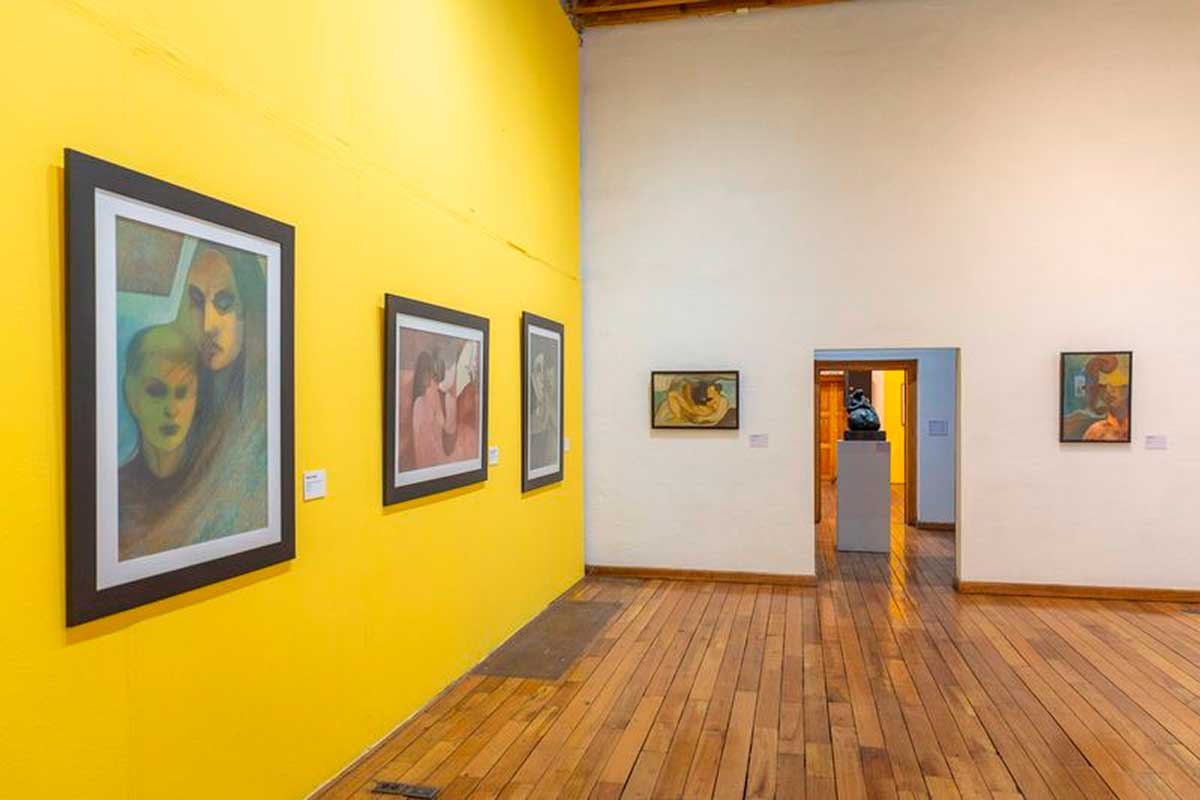 UAEMéx rinde homenaje a José Luis Franco arias, artísta plástico auriverde.