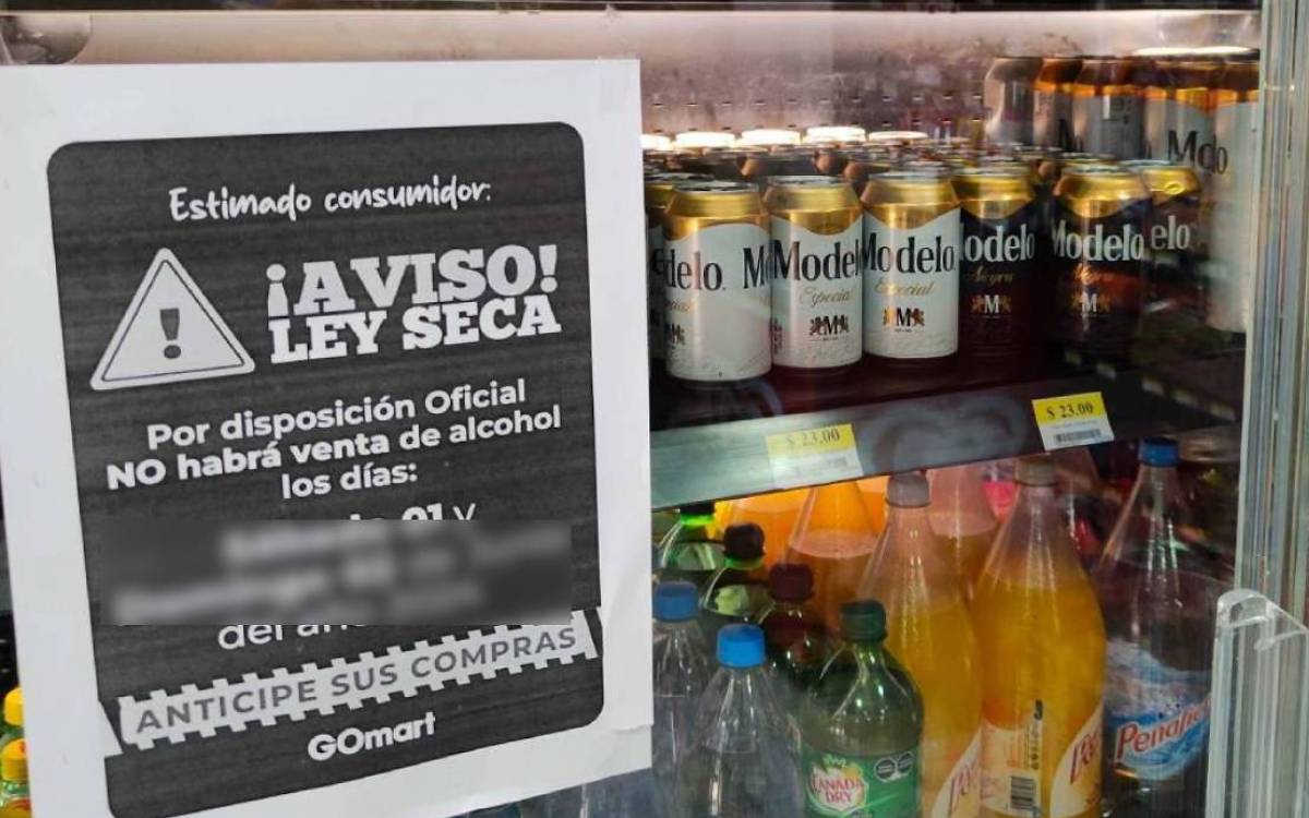 Todo el EdoMéx anuncia Ley Seca por elecciones