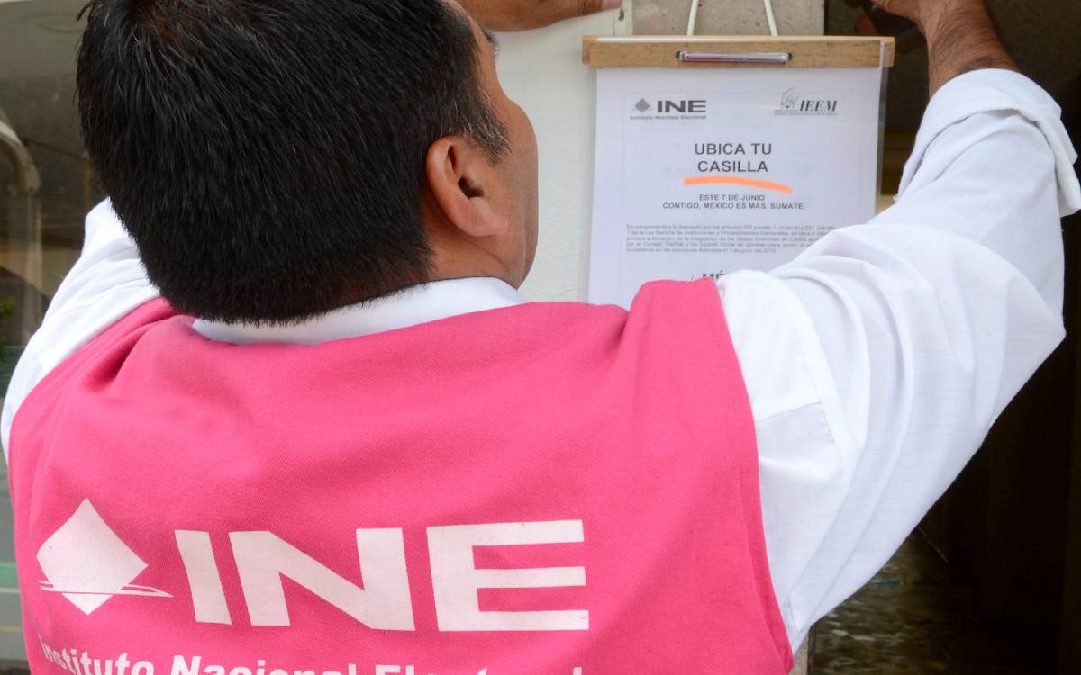 ine valido para votar el 1 de junio