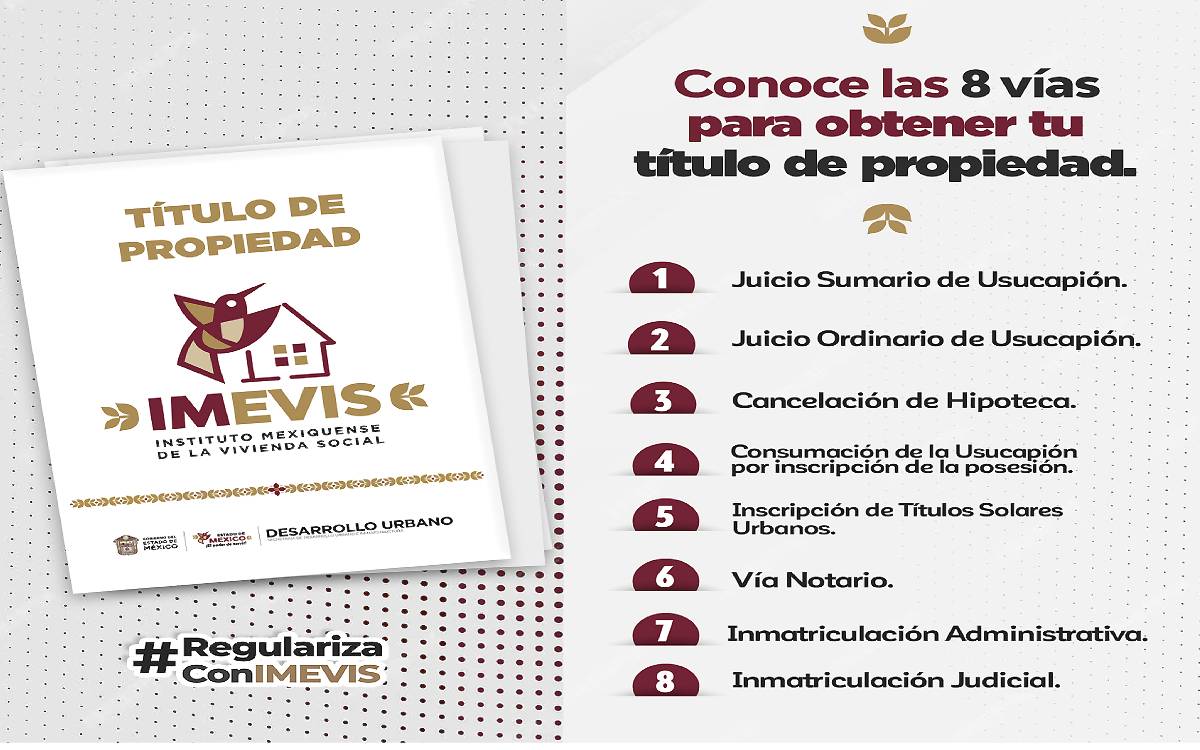 tramites para titulo de propiedad edomex